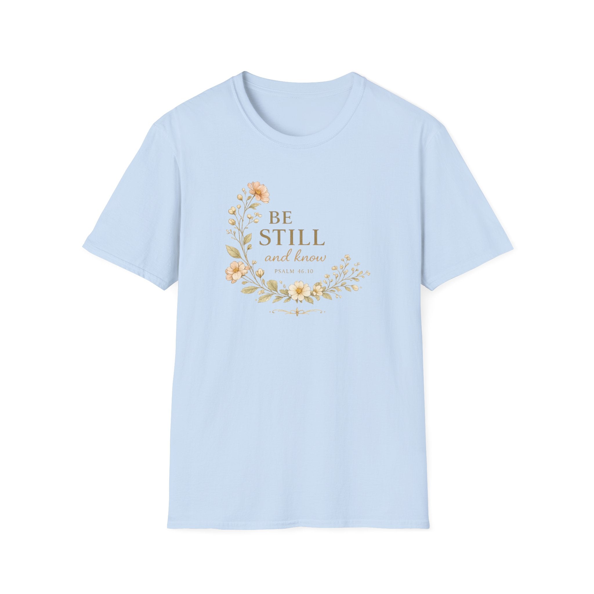 Be Still and Know Floral T-Shirt