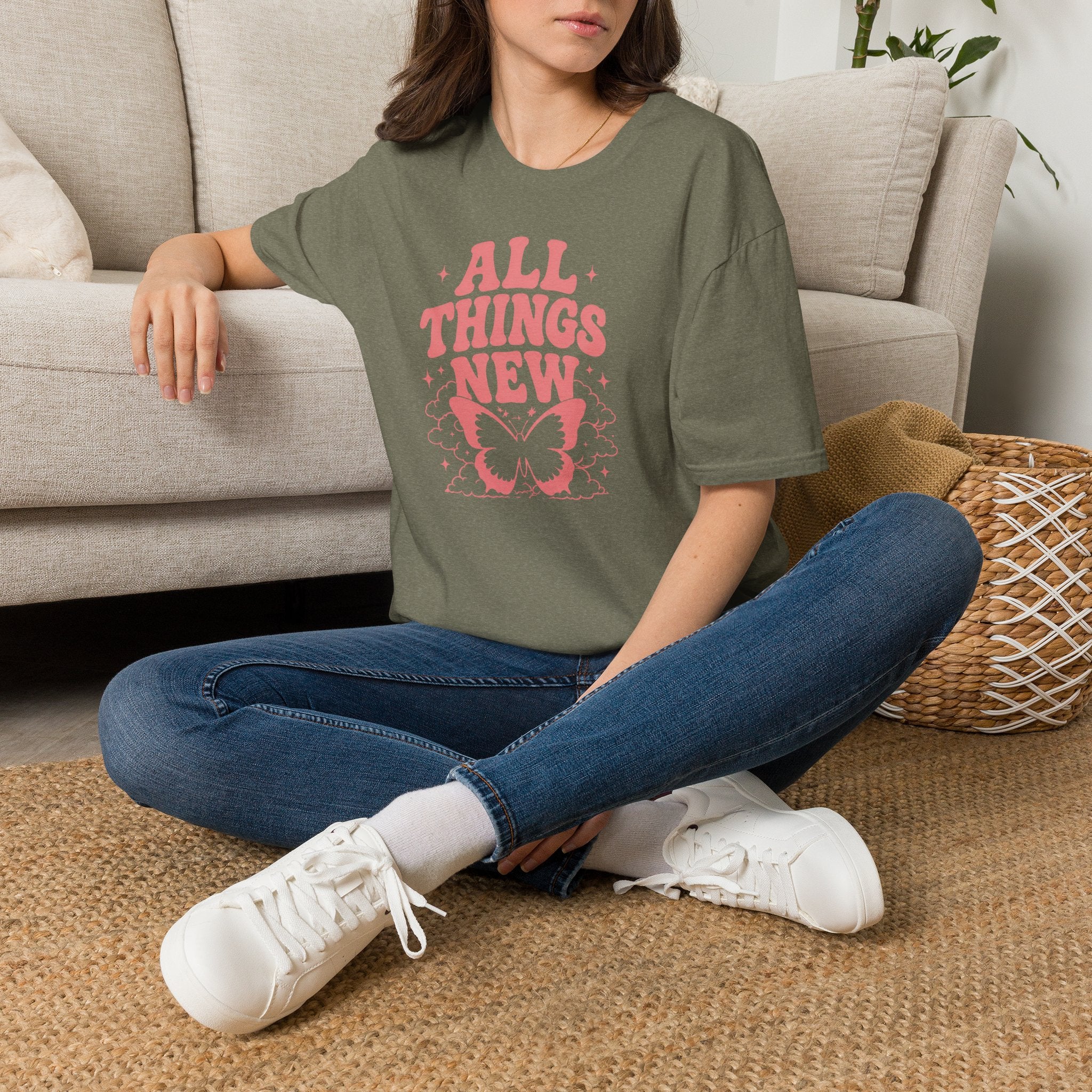 All Things New butterfly shirt T-Shirt