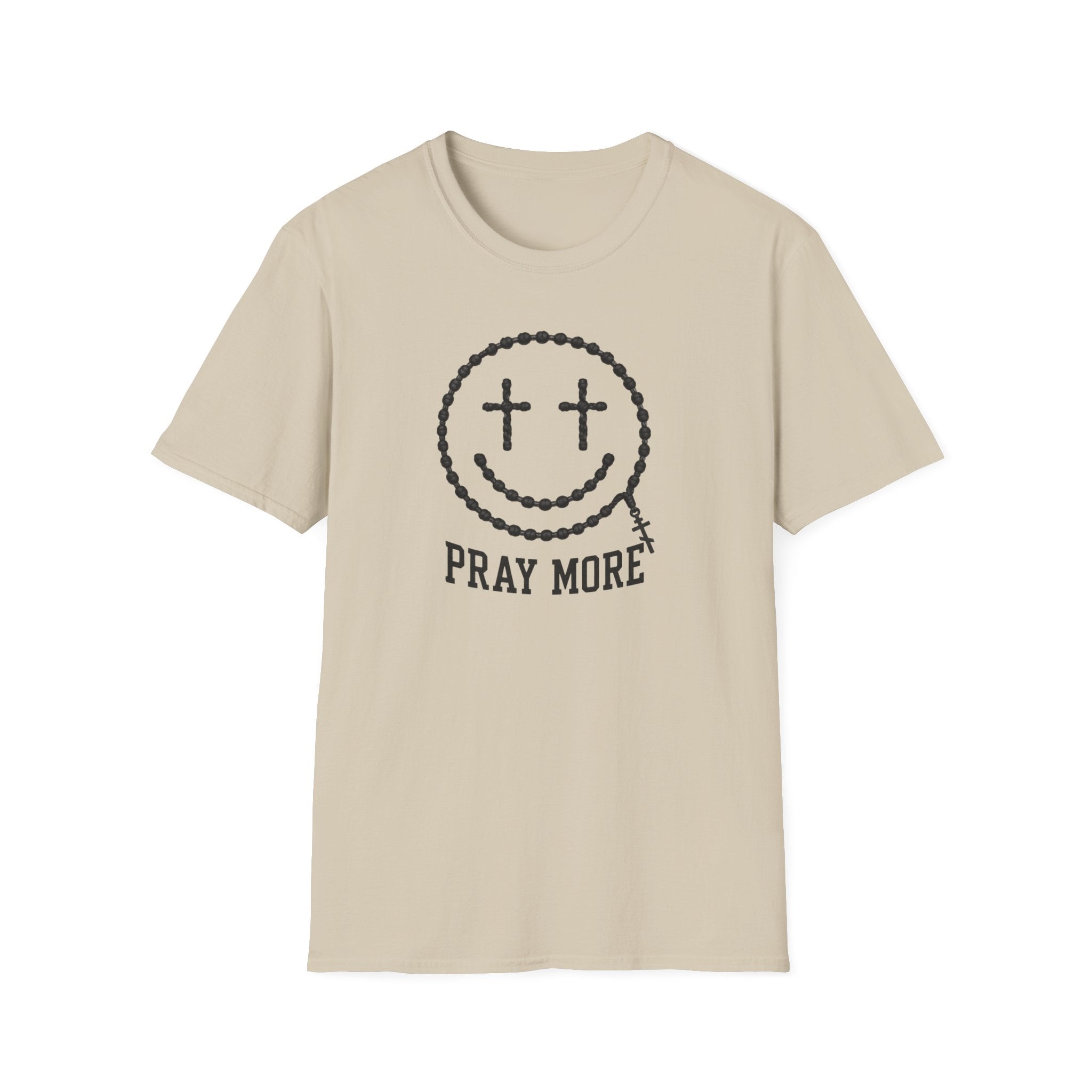 Pray More Smiley T-Shirt