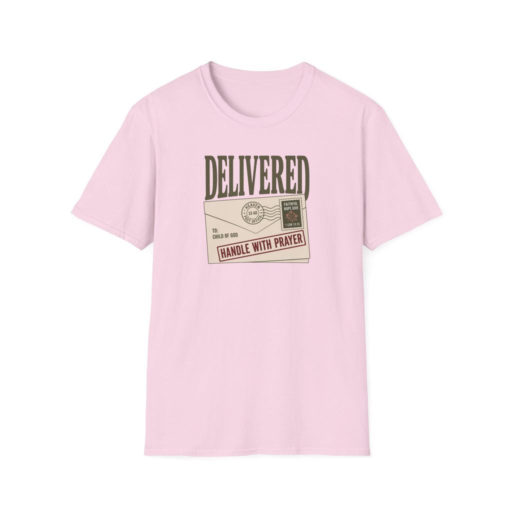 Delivered "Handle With Prayer" T-Shirt