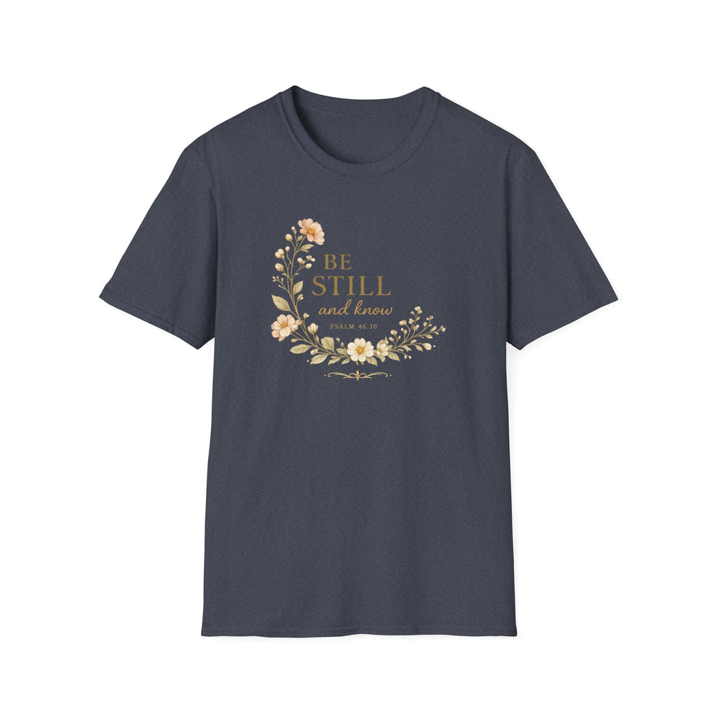 Be Still and Know Floral T-Shirt