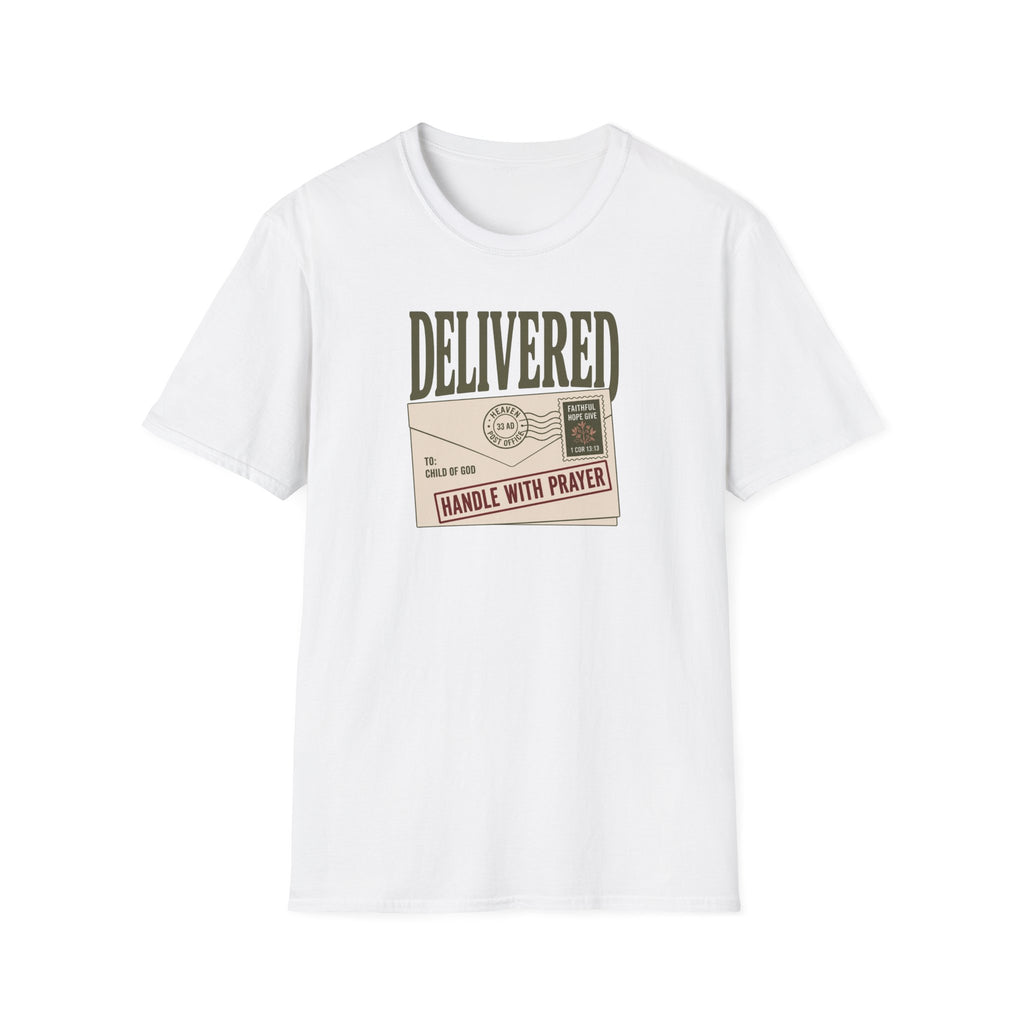 Delivered "Handle With Prayer" T-Shirt