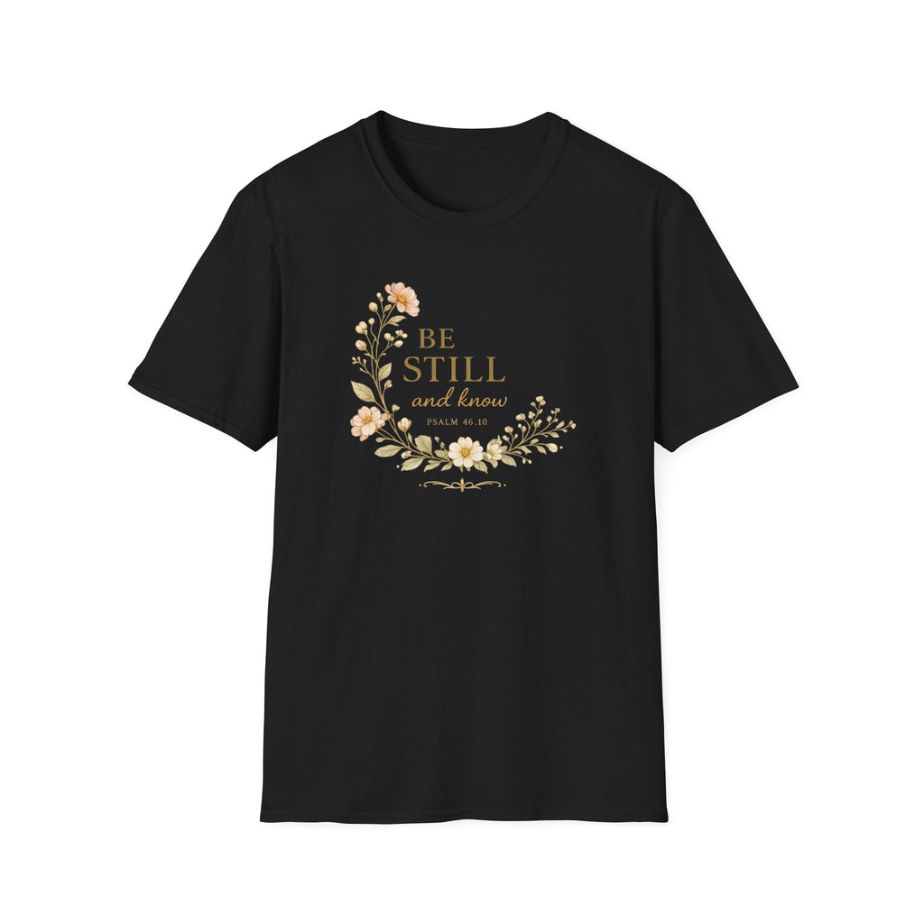 Be Still and Know Floral T-Shirt