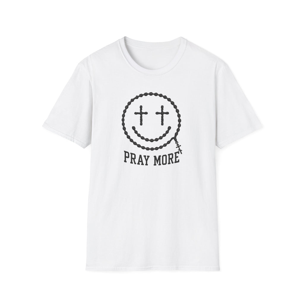 Pray More Smiley T-Shirt