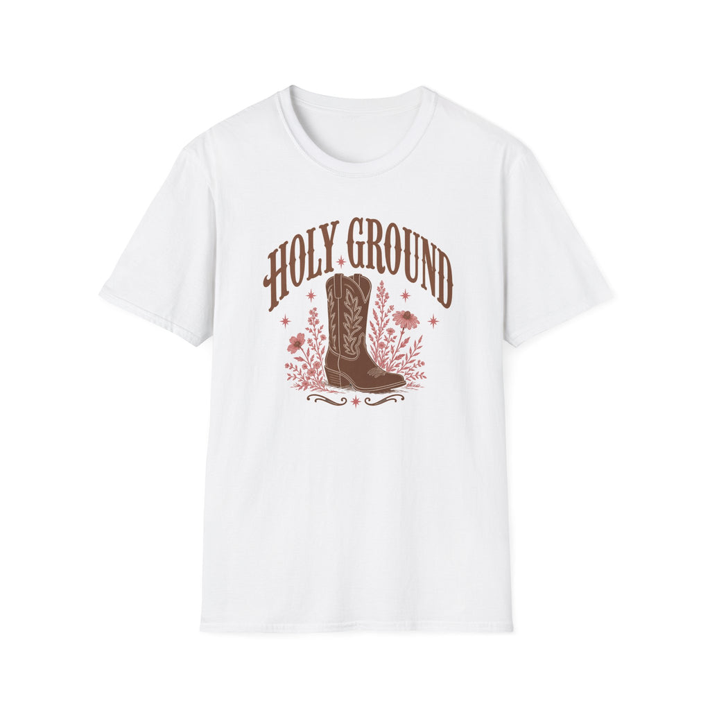 Holy Ground Cowboy Boot T‑Shirt
