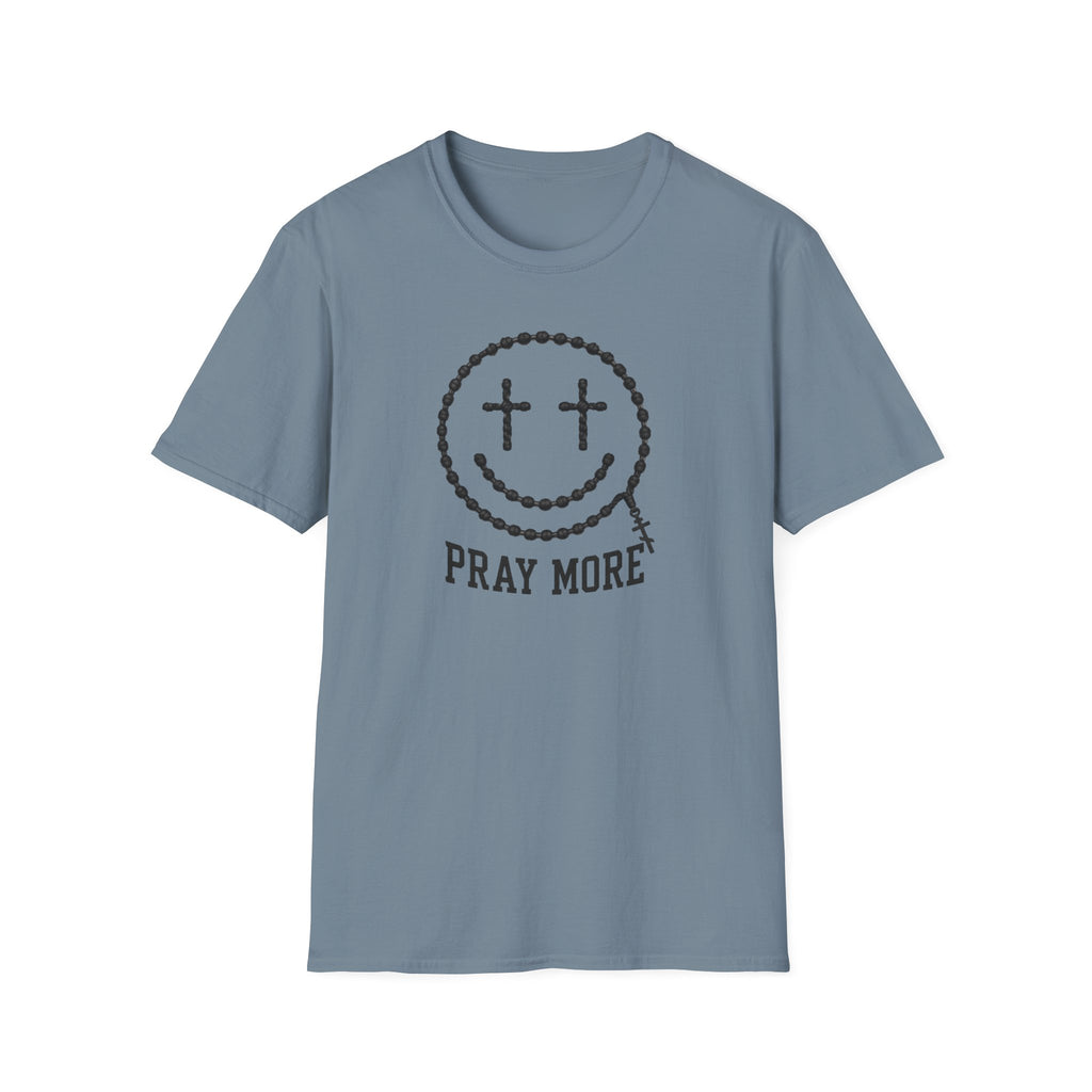 Pray More Smiley T-Shirt
