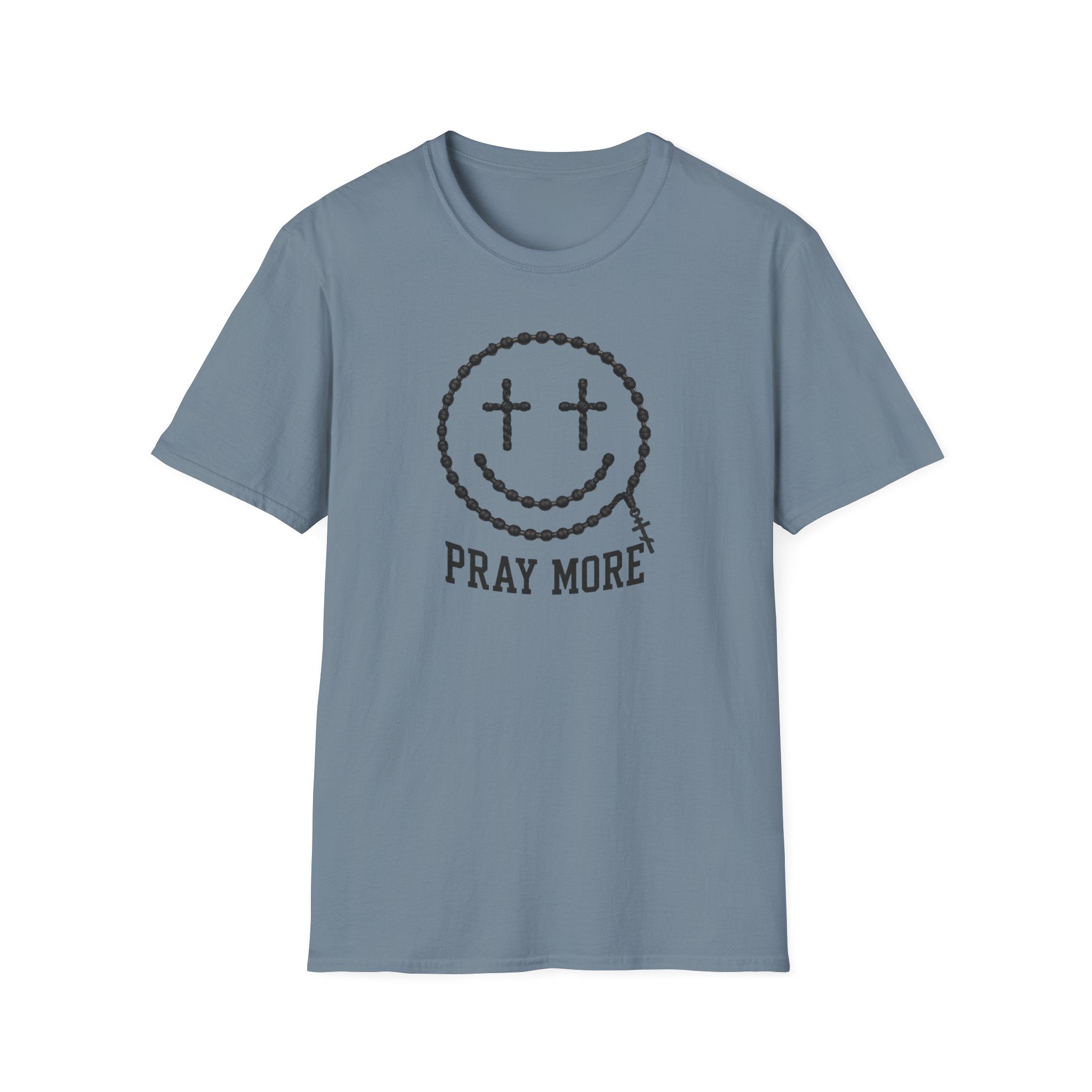 Pray More Smiley T-Shirt