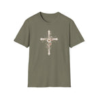 Floral Cross T‑Shirt