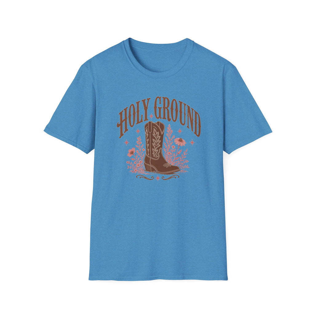 Holy Ground Cowboy Boot T‑Shirt