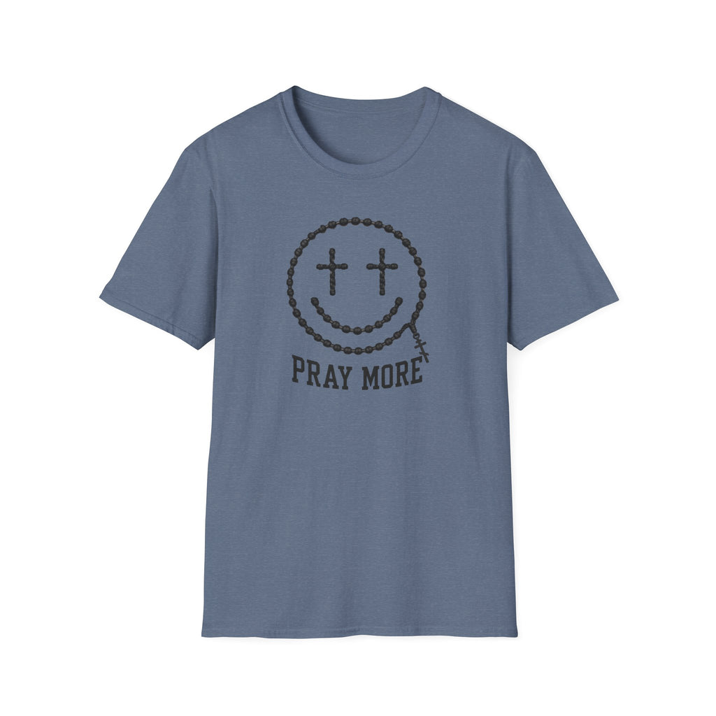 Pray More Smiley T-Shirt