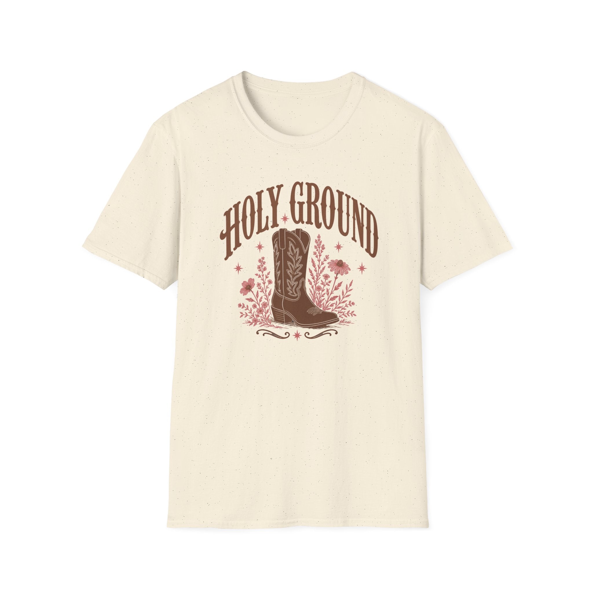 Holy Ground Cowboy Boot T‑Shirt