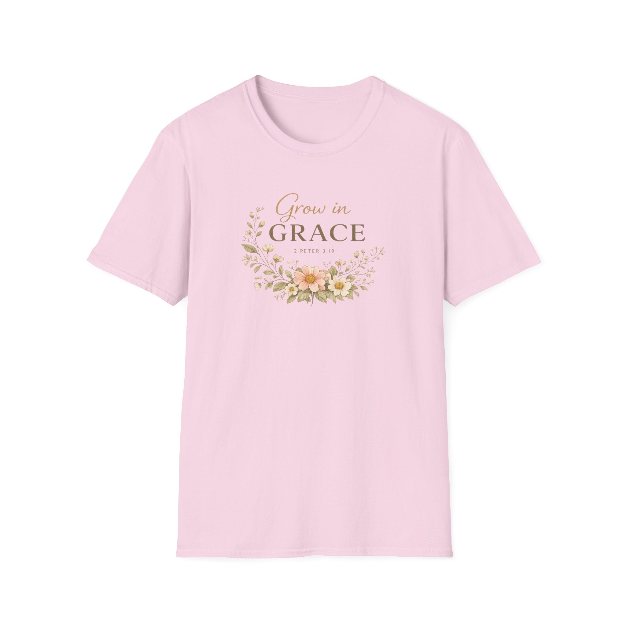 Grow in Grace Floral Tee
