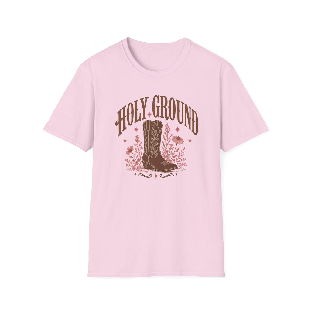 Holy Ground Cowboy Boot T‑Shirt
