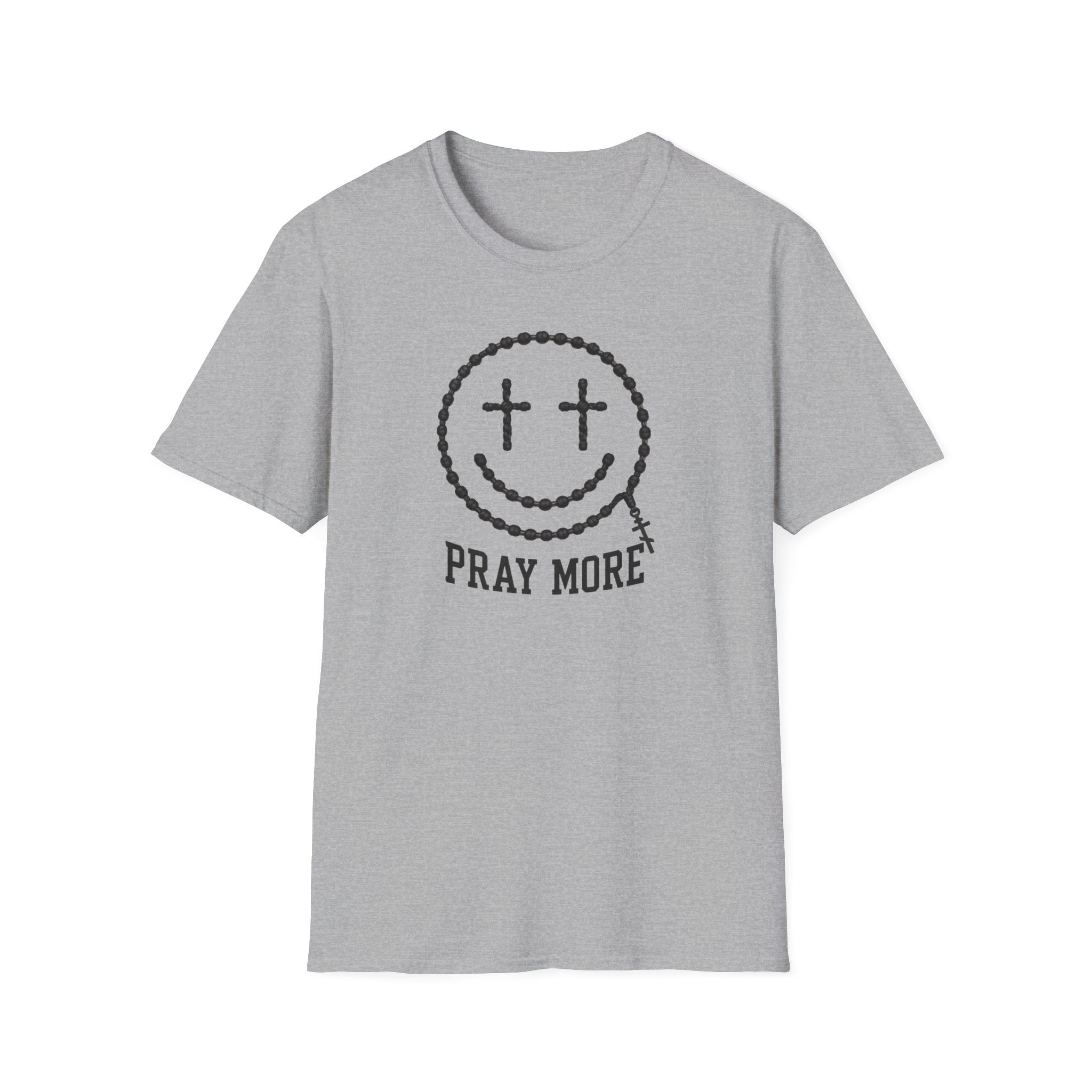 Pray More Smiley T-Shirt