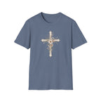 Floral Cross T‑Shirt