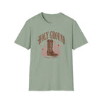 Holy Ground Cowboy Boot T‑Shirt