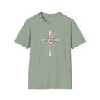 Floral Cross T‑Shirt