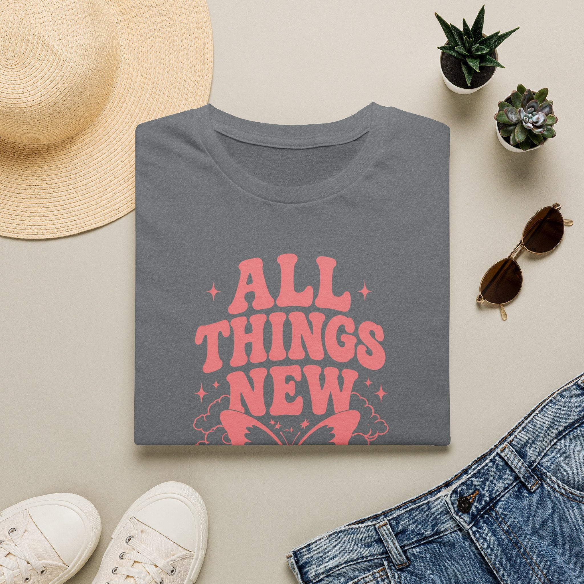All Things New butterfly shirt T-Shirt